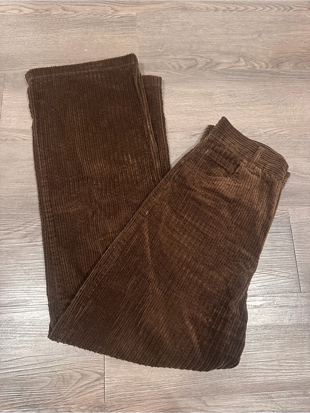 Zara Brown Corduroy Pants